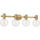 Savoy House - Wright 4-Light Bathroom Vanity Light - Lights Canada