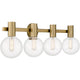 Savoy House - Wright 4-Light Bathroom Vanity Light - Lights Canada
