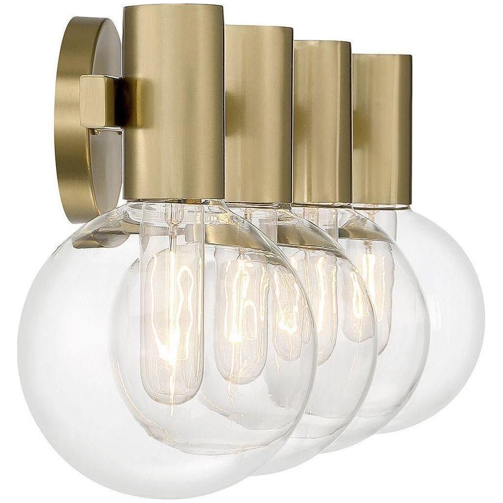 Savoy House - Wright 4-Light Bathroom Vanity Light - Lights Canada