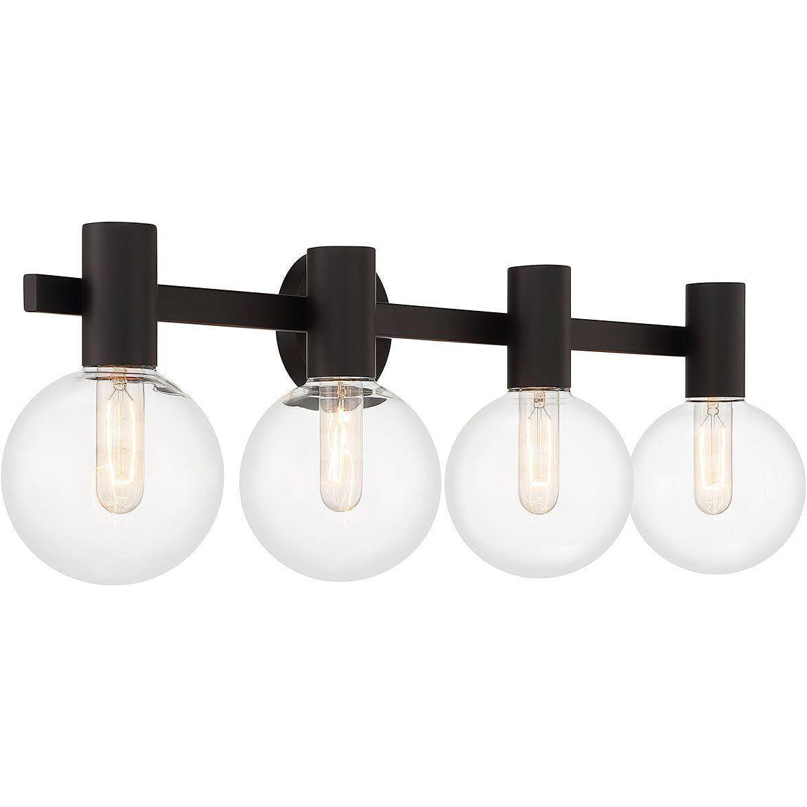 Savoy House - Wright 4-Light Bathroom Vanity Light - Lights Canada