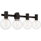 Savoy House - Wright 4-Light Bathroom Vanity Light - Lights Canada