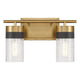 Savoy House - Brickell 2-Light Bathroom Vanity Light - Lights Canada