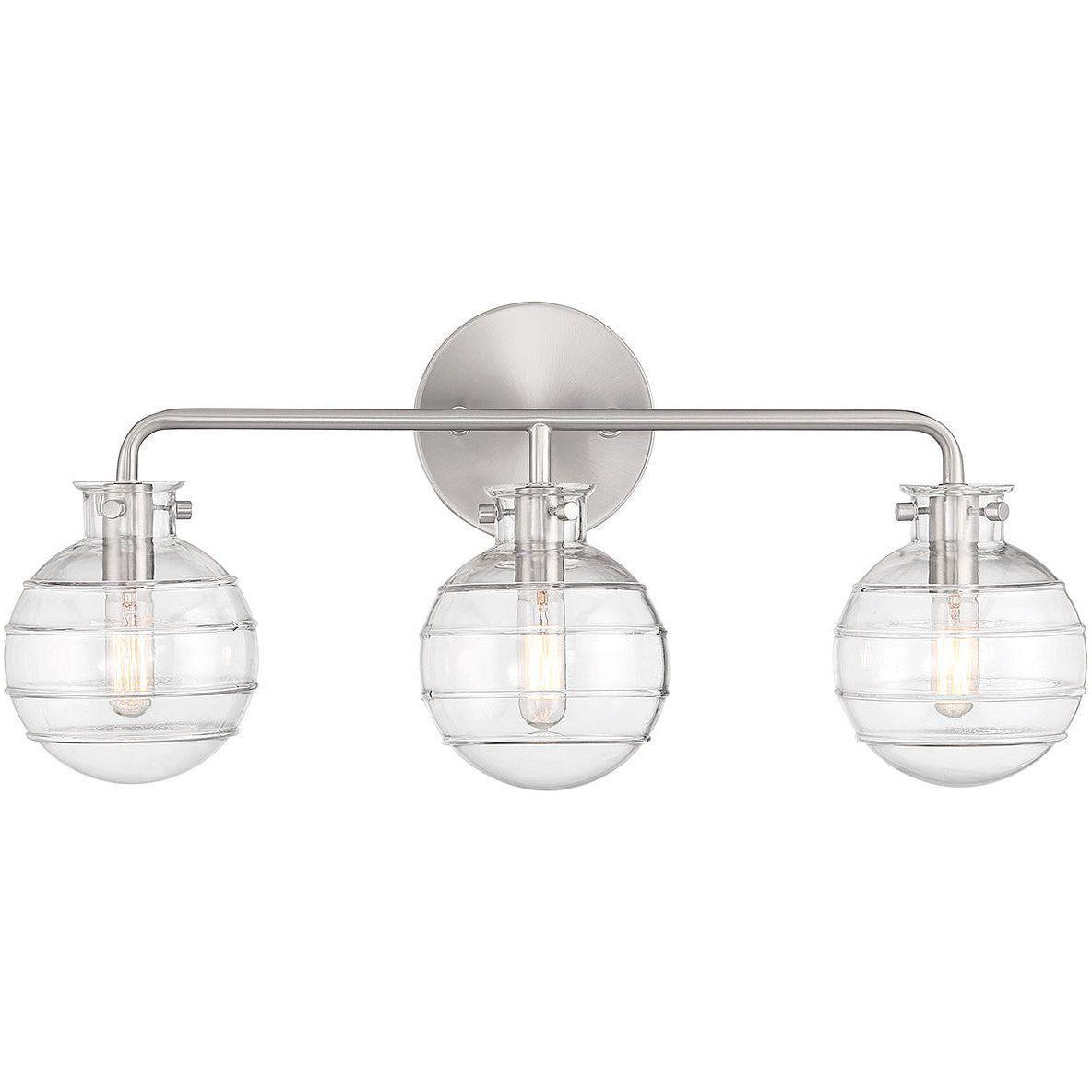 Savoy House - Mason 3-Light Bathroom Vanity Light - Lights Canada