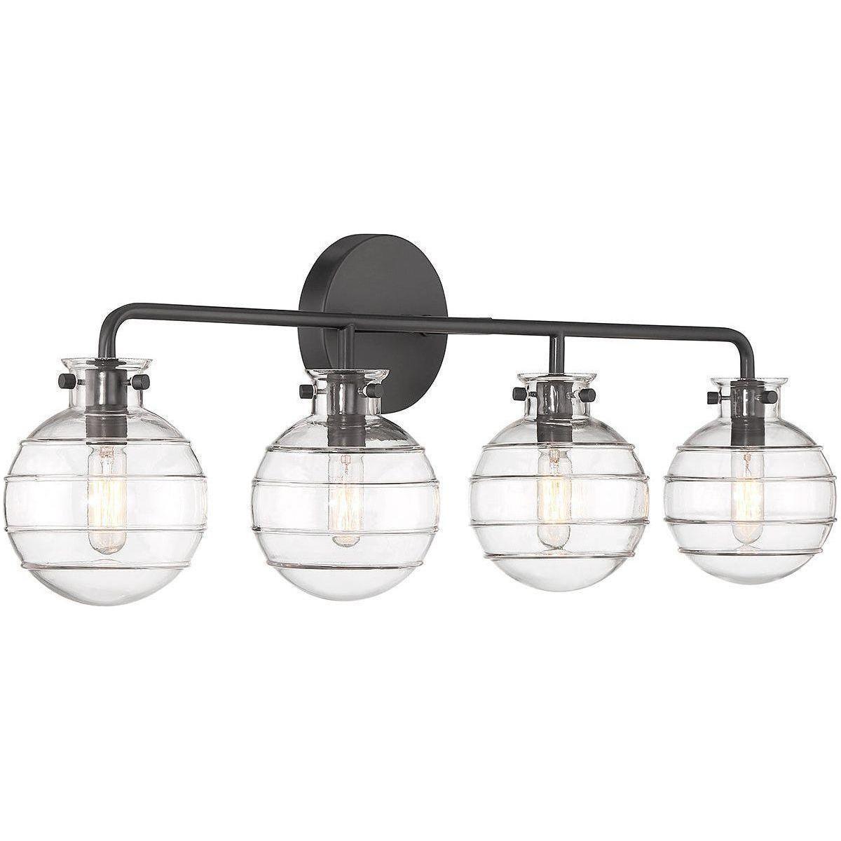 Savoy House - Mason 4-Light Bathroom Vanity Light - Lights Canada