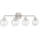 Savoy House - Mason 4-Light Bathroom Vanity Light - Lights Canada