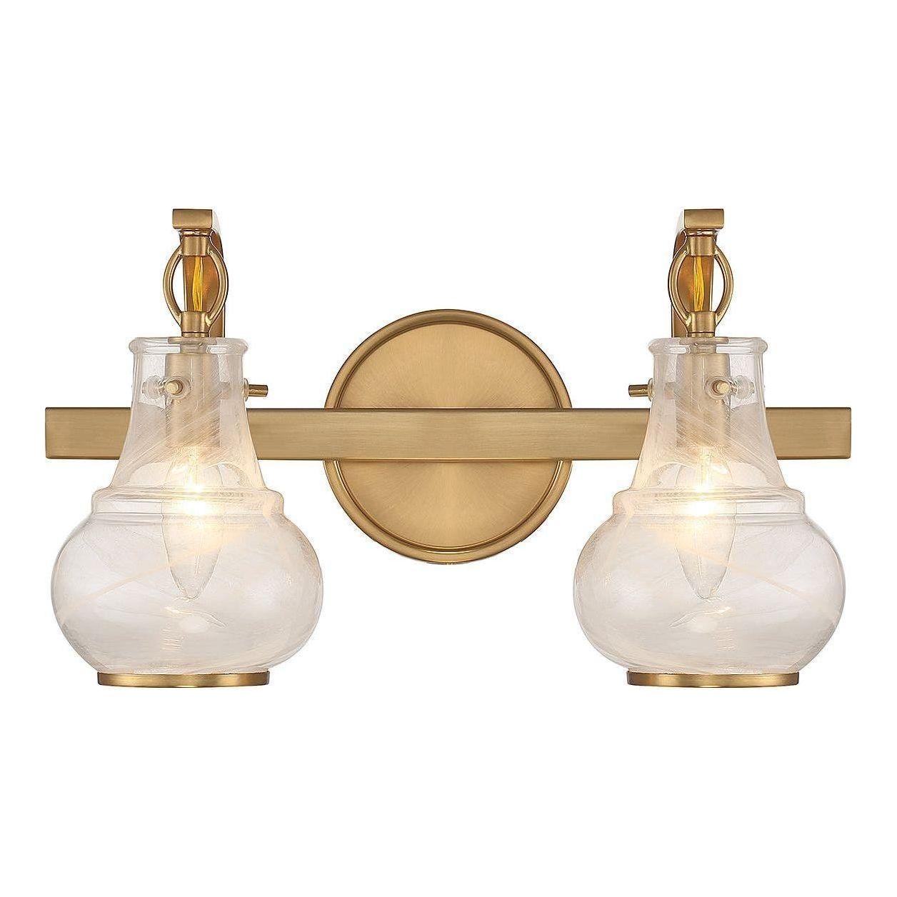 Savoy House - Adams 2-Light Bathroom Vanity Light - Lights Canada