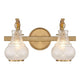 Savoy House - Adams 2-Light Bathroom Vanity Light - Lights Canada