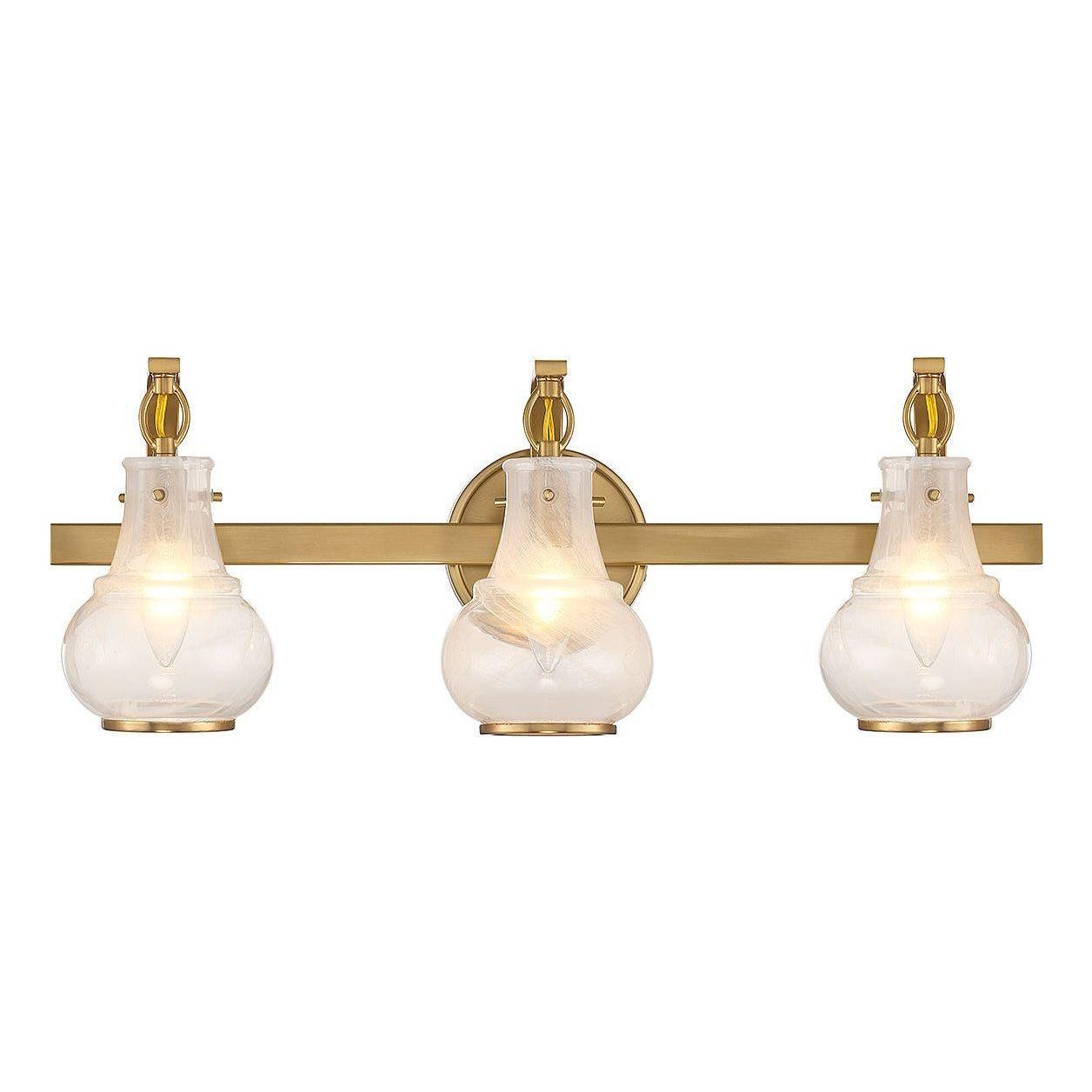 Savoy House - Adams 3-Light Bathroom Vanity Light - Lights Canada