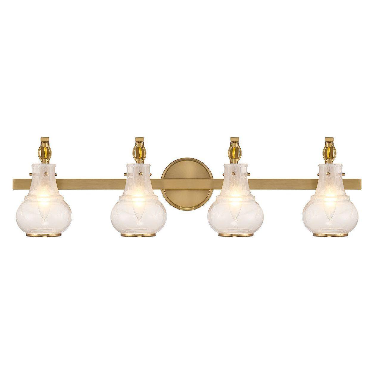 Savoy House - Adams 4-Light Bathroom Vanity Light - Lights Canada