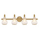 Savoy House - Adams 4-Light Bathroom Vanity Light - Lights Canada