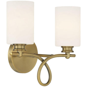 Savoy House - Woodbury 2-Light Bathroom Vanity Light - Lights Canada