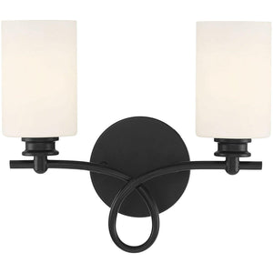 Savoy House - Woodbury 2-Light Bathroom Vanity Light - Lights Canada