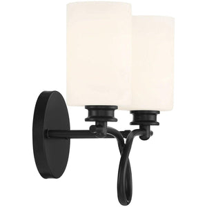 Savoy House - Woodbury 2-Light Bathroom Vanity Light - Lights Canada