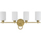 Savoy House - Woodbury 4-Light Bathroom Vanity Light - Lights Canada