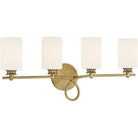 Savoy House - Woodbury 4-Light Bathroom Vanity Light - Lights Canada