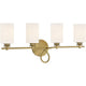 Savoy House - Woodbury 4-Light Bathroom Vanity Light - Lights Canada