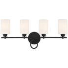 Savoy House - Woodbury 4-Light Bathroom Vanity Light - Lights Canada