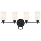 Savoy House - Woodbury 4-Light Bathroom Vanity Light - Lights Canada