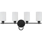 Savoy House - Woodbury 4-Light Bathroom Vanity Light - Lights Canada