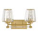 Savoy House - Garnet 2-Light Bathroom Vanity Light - Lights Canada
