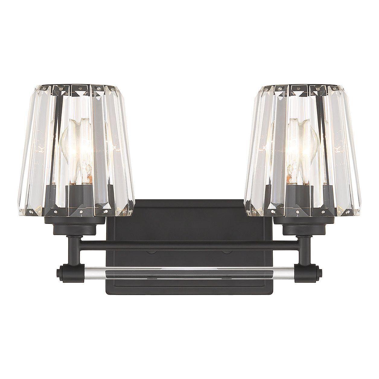 Savoy House - Garnet 2-Light Bathroom Vanity Light - Lights Canada