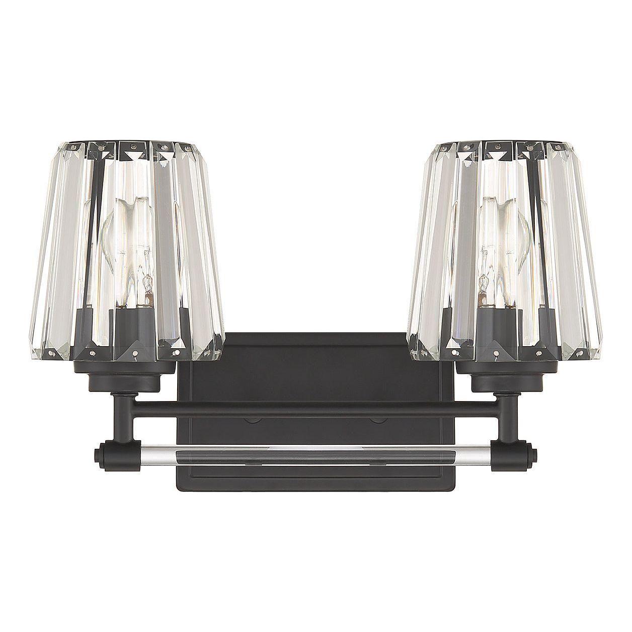 Savoy House - Garnet 2-Light Bathroom Vanity Light - Lights Canada