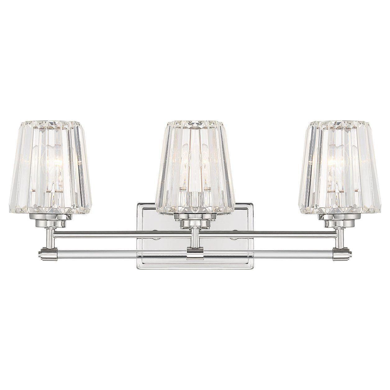 Savoy House - Garnet 3-Light Bathroom Vanity Light - Lights Canada