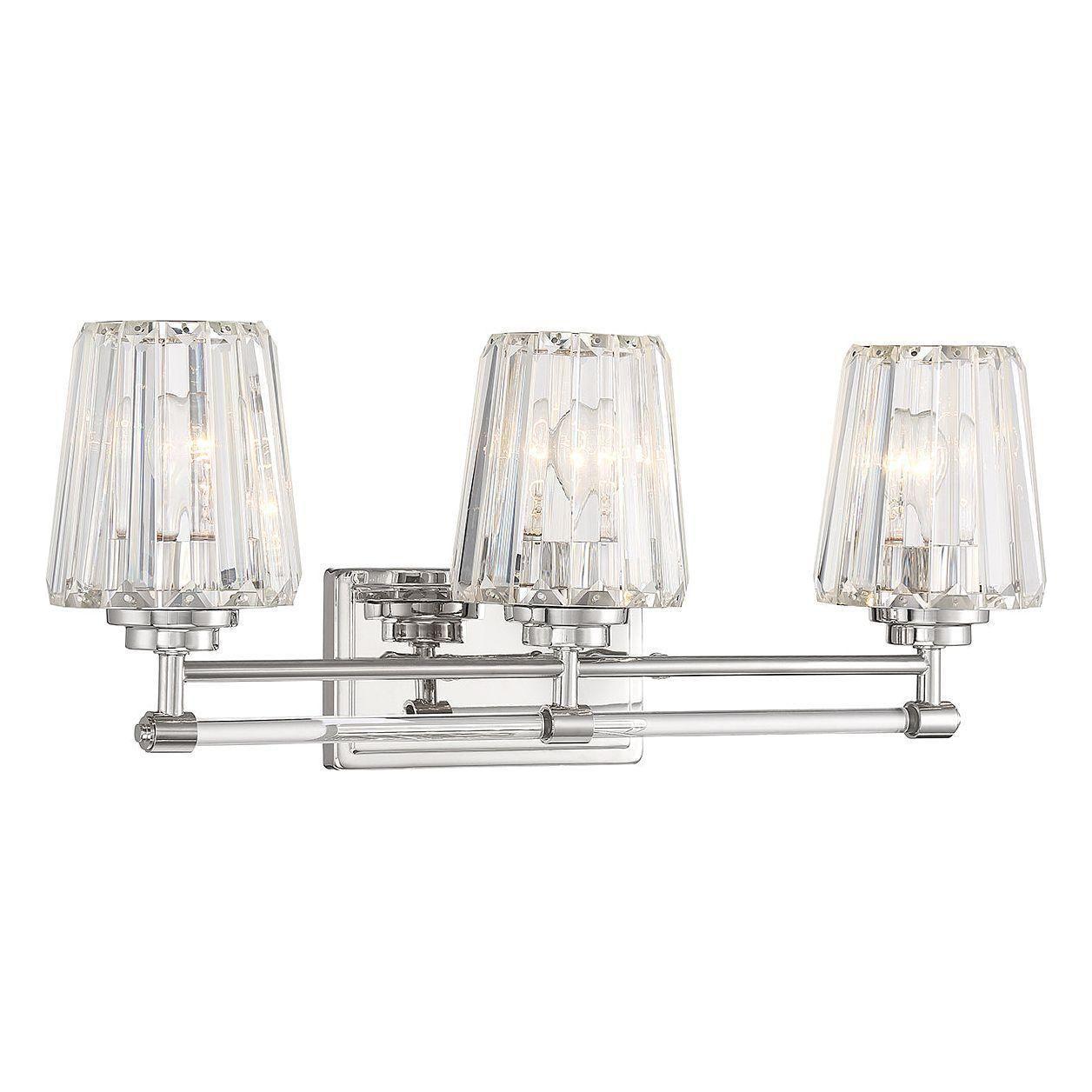 Savoy House - Garnet 3-Light Bathroom Vanity Light - Lights Canada