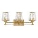 Savoy House - Garnet 3-Light Bathroom Vanity Light - Lights Canada