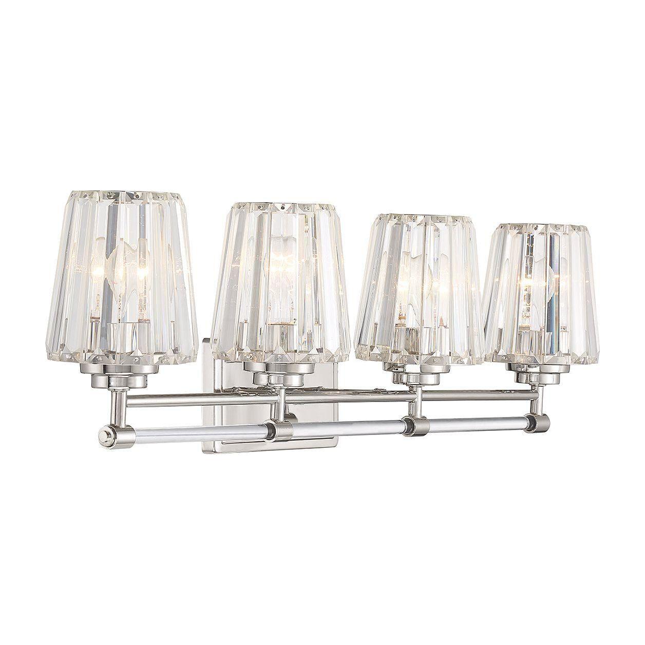 Savoy House - Garnet 4-Light Bathroom Vanity Light - Lights Canada