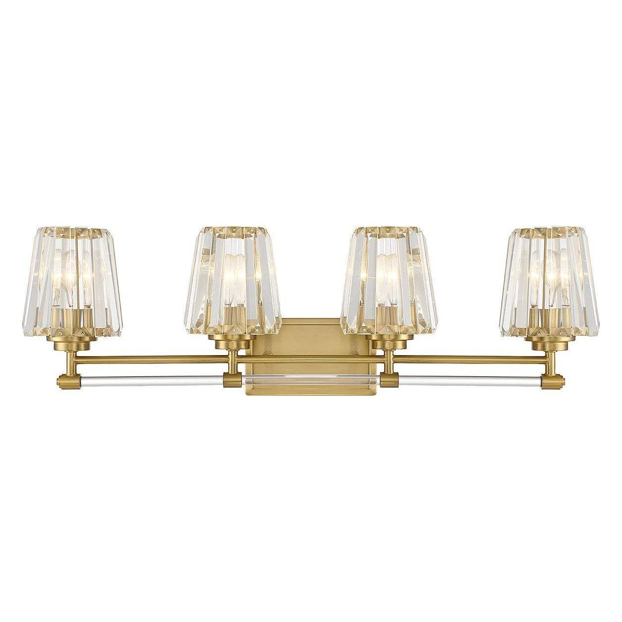 Savoy House - Garnet 4-Light Bathroom Vanity Light - Lights Canada