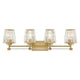 Savoy House - Garnet 4-Light Bathroom Vanity Light - Lights Canada