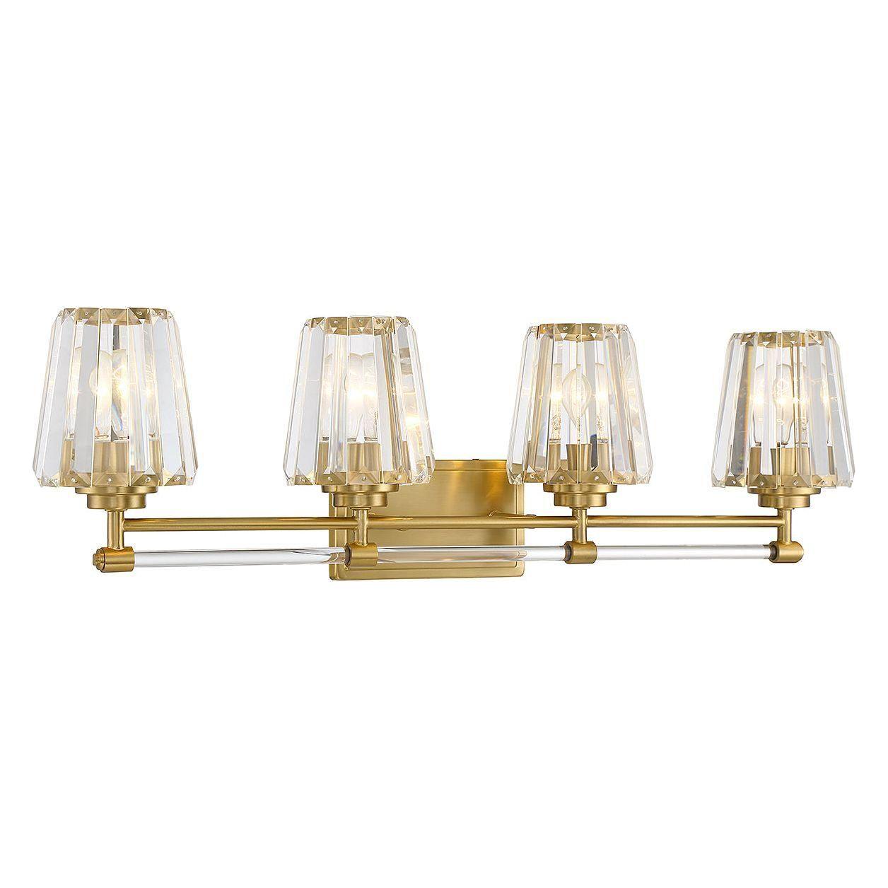 Savoy House - Garnet 4-Light Bathroom Vanity Light - Lights Canada