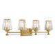 Savoy House - Garnet 4-Light Bathroom Vanity Light - Lights Canada