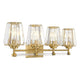 Savoy House - Garnet 4-Light Bathroom Vanity Light - Lights Canada