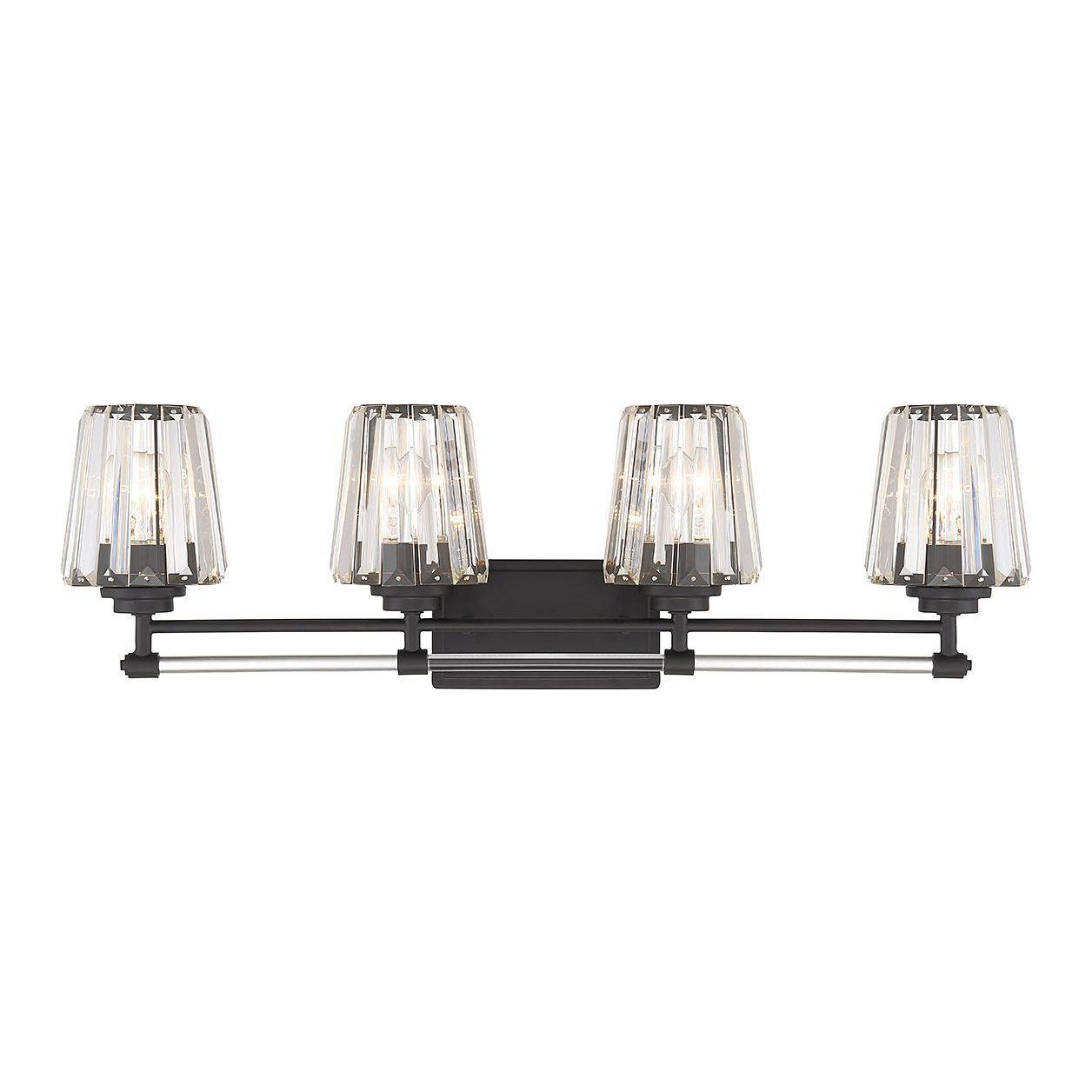 Savoy House - Garnet 4-Light Bathroom Vanity Light - Lights Canada