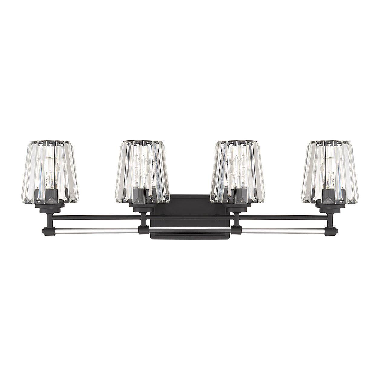 Savoy House - Garnet 4-Light Bathroom Vanity Light - Lights Canada