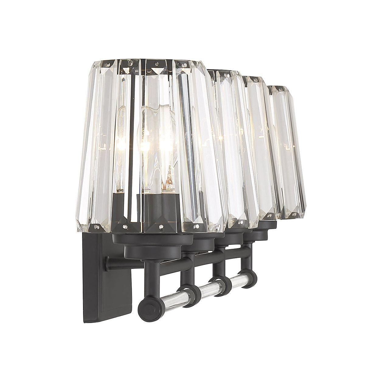 Savoy House - Garnet 4-Light Bathroom Vanity Light - Lights Canada