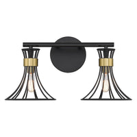 Breur 2-Light Bathroom Vanity Light