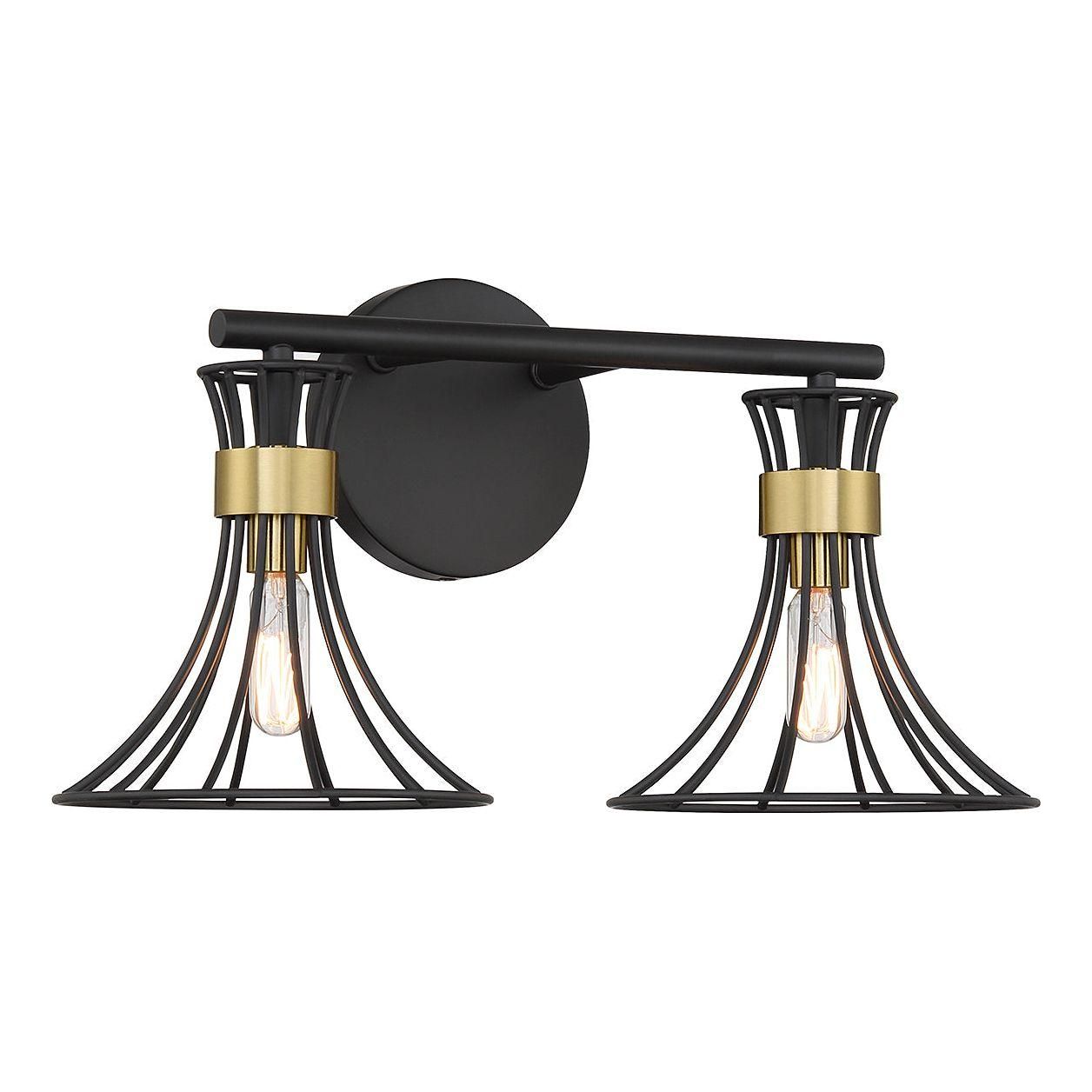 Savoy House - Breur 2-Light Bathroom Vanity Light - Lights Canada