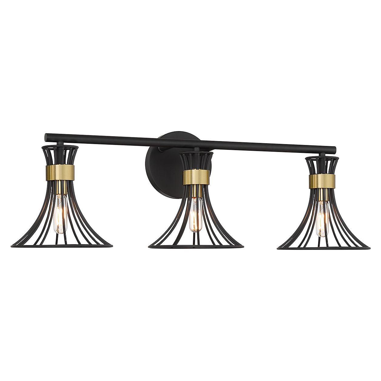 Savoy House - Breur 3-Light Bathroom Vanity Light - Lights Canada