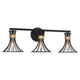 Savoy House - Breur 3-Light Bathroom Vanity Light - Lights Canada