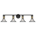 Savoy House - Breur 4-Light Bathroom Vanity Light - Lights Canada