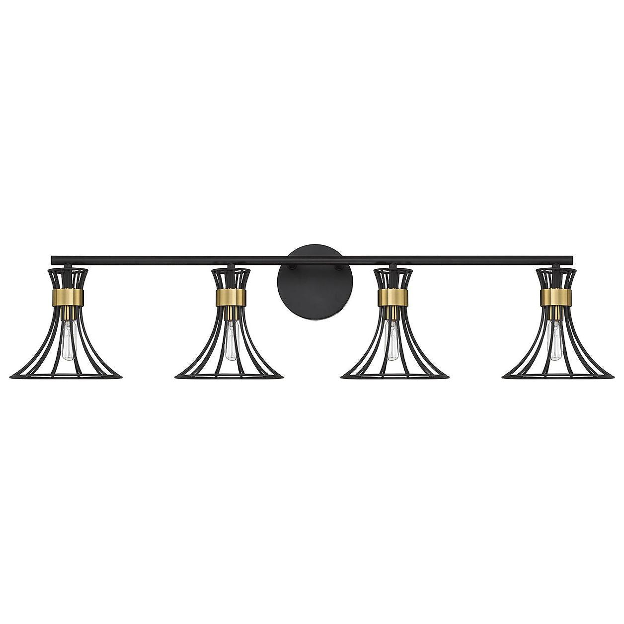 Savoy House - Breur 4-Light Bathroom Vanity Light - Lights Canada