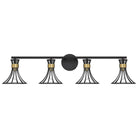 Savoy House - Breur 4-Light Bathroom Vanity Light - Lights Canada