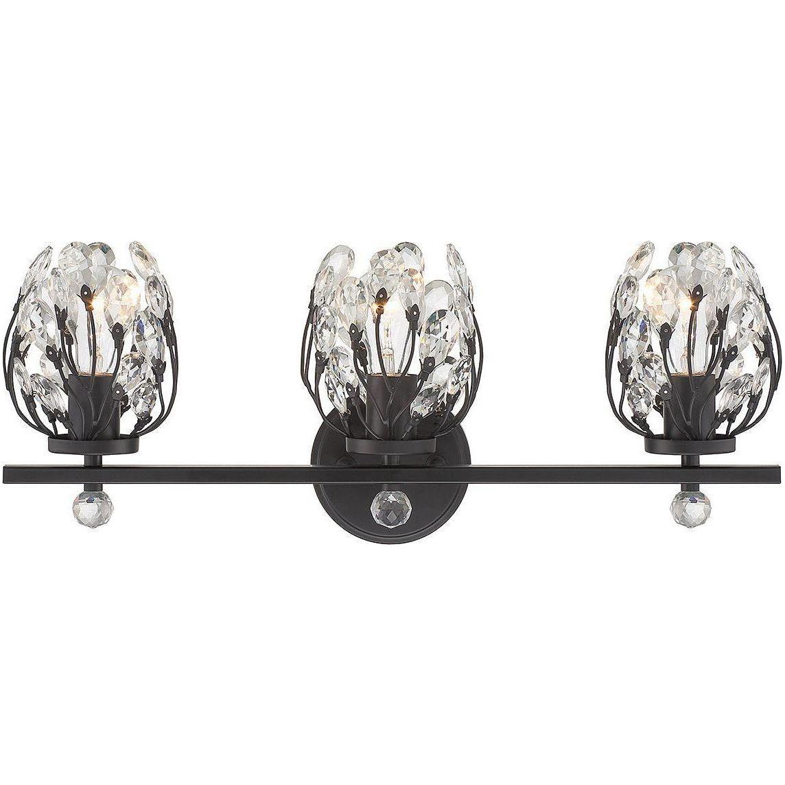 Savoy House - Moreno 3-Light Bathroom Vanity Light - Lights Canada