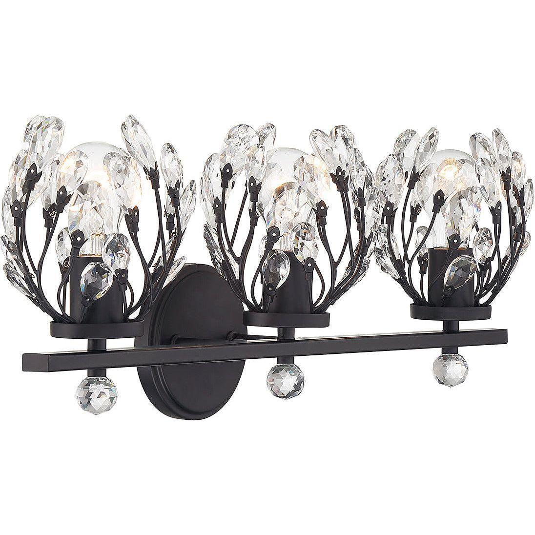 Savoy House - Moreno 3-Light Bathroom Vanity Light - Lights Canada
