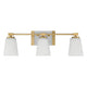 Savoy House - Darby 3-Light Bathroom Vanity Light - Lights Canada