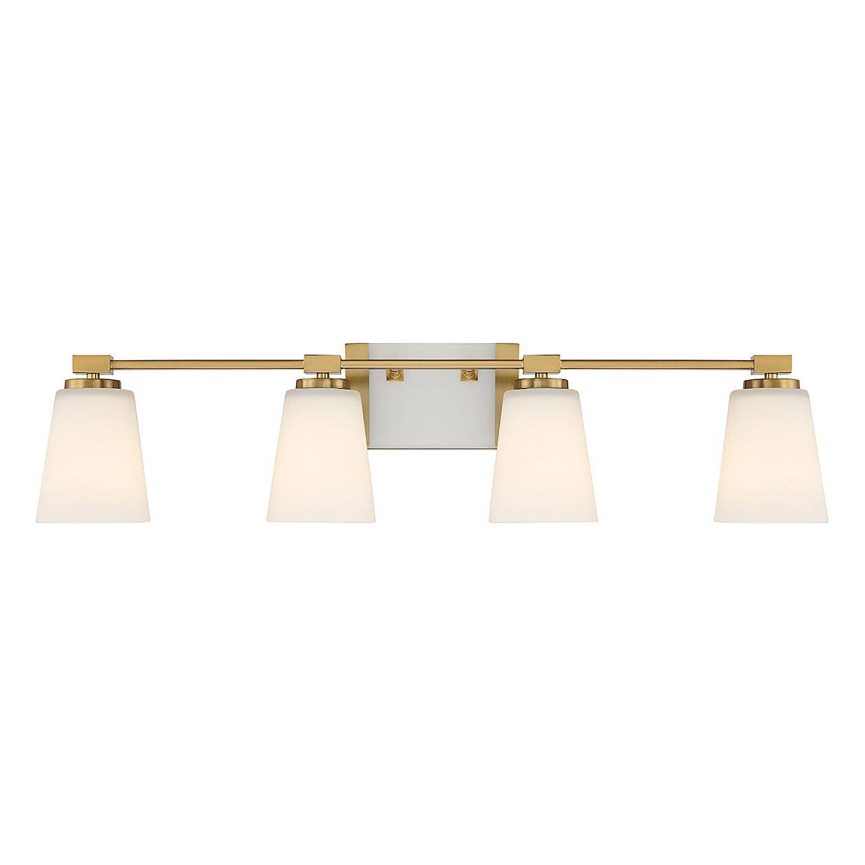 Savoy House - Darby 4-Light Bathroom Vanity Light - Lights Canada