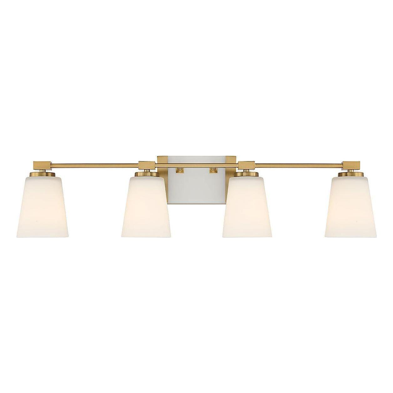 Savoy House - Darby 4-Light Bathroom Vanity Light - Lights Canada
